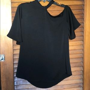 Black Express women’s short sleeve dress shirt